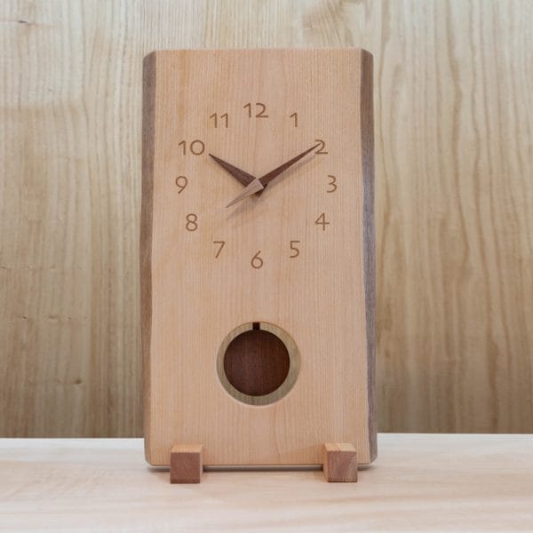 振り子時計 ミズメ桜