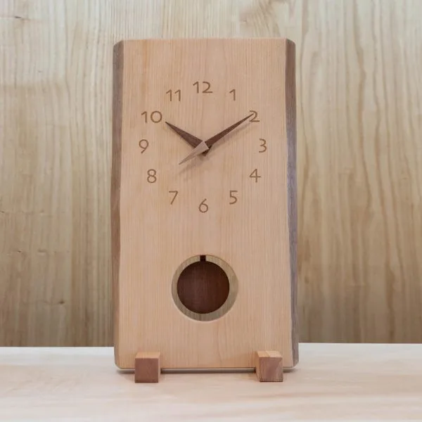 振り子時計 胡桃 | BlueLeaf（ブルーリーフ）｜飛騨高山の木工専門店
