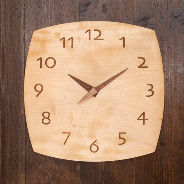 角時計24cm 栃