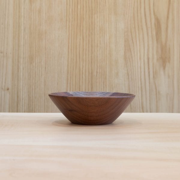 六寸鉢 ブラックウォールナット