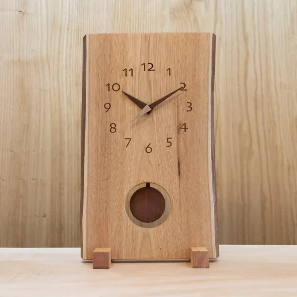 振り子時計 胡桃 | BlueLeaf（ブルーリーフ）｜飛騨高山の木工専門店