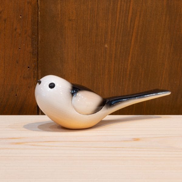 小鳥のオブジェ エナガ
