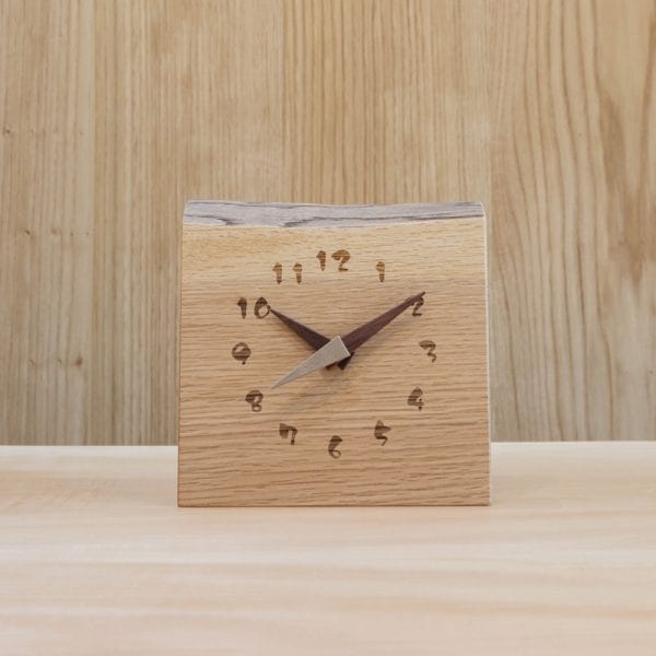 置き時計 楢